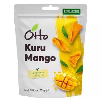 Otto Dried Fruits Kuru Mango 75 G