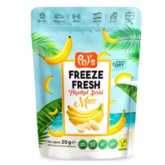 Pol's Freeze Fresh Tropikal Muz 20 G